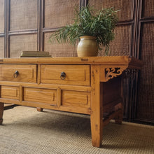 Load image into Gallery viewer, VINTAGE CHINESE ELM COFFEE TABLE #1
