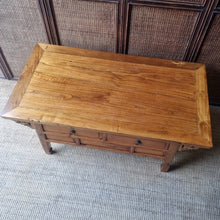 Load image into Gallery viewer, VINTAGE CHINESE ELM COFFEE TABLE #2
