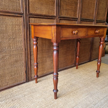 Load image into Gallery viewer, VINTAGE SOLID TIMBER WRITING DESK
