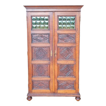 Load image into Gallery viewer, ANTIQUE ENGLISH ARTS &amp; CRAFTS CABINET
