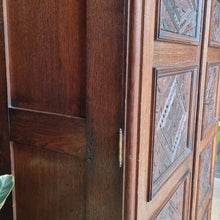 Load image into Gallery viewer, ANTIQUE ENGLISH ARTS &amp; CRAFTS CABINET
