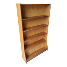 Load image into Gallery viewer, MID CENTURY SOLID HARDWOOD BOOKCASE
