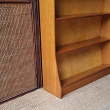 Load image into Gallery viewer, MID CENTURY SOLID HARDWOOD BOOKCASE
