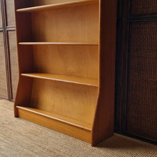Load image into Gallery viewer, MID CENTURY SOLID HARDWOOD BOOKCASE
