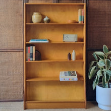 Load image into Gallery viewer, MID CENTURY SOLID HARDWOOD BOOKCASE
