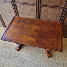 Load image into Gallery viewer, VINTAGE DUTCH MONASTERY STYLE GOTHIC REVIVAL OAK COFFEE TABLE
