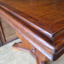 Load image into Gallery viewer, VINTAGE DUTCH MONASTERY STYLE GOTHIC REVIVAL OAK COFFEE TABLE
