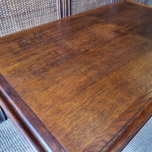 Load image into Gallery viewer, VINTAGE DUTCH MONASTERY STYLE GOTHIC REVIVAL OAK COFFEE TABLE
