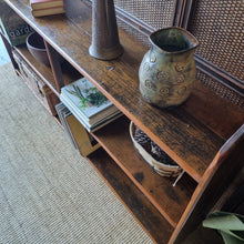 Load image into Gallery viewer, HANDMADE RECLAIMED BALTIC PINE CONSOLE / DISPLAY SHELF - FARMHOUSE STYLE
