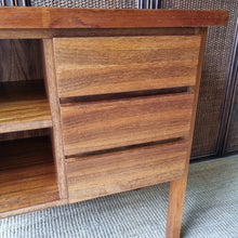 Load image into Gallery viewer, SMALL VINTAGE TEAK CABINET / MEDIA UNIT
