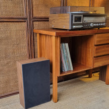 Load image into Gallery viewer, SMALL VINTAGE TEAK CABINET / MEDIA UNIT
