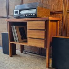 Load image into Gallery viewer, SMALL VINTAGE TEAK CABINET / MEDIA UNIT
