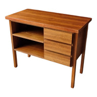 SMALL VINTAGE TEAK CABINET / MEDIA UNIT