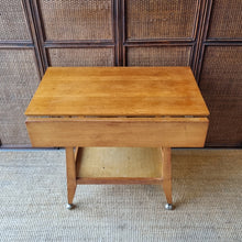 Load image into Gallery viewer, VINTAGE RODD &amp; PHILIPP MID CENTURY DROP LEAF DRINKS CART TROLLEY
