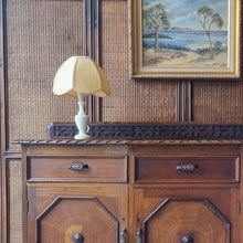 Load image into Gallery viewer, VINTAGE JACOBEAN REVIVAL OAK SIDEBOARD / BUFFET
