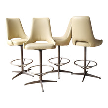 Load image into Gallery viewer, SET OF 4 KENDALL KITCHEN COUNTER SWIVEL STOOLS
