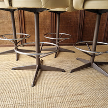 Load image into Gallery viewer, SET OF 4 KENDALL KITCHEN COUNTER SWIVEL STOOLS
