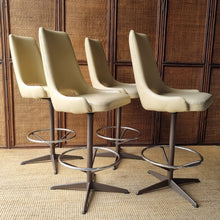 Load image into Gallery viewer, SET OF 4 KENDALL KITCHEN COUNTER SWIVEL STOOLS
