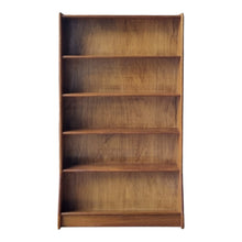 Load image into Gallery viewer, MID CENTURY SOLID HARDWOOD BOOKCASE
