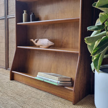 Load image into Gallery viewer, MID CENTURY SOLID HARDWOOD BOOKCASE
