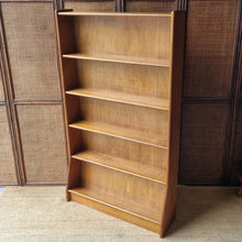 Load image into Gallery viewer, MID CENTURY SOLID HARDWOOD BOOKCASE
