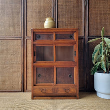 Load image into Gallery viewer, EARLY SHOWA JAPANESE CHA-TANSU CABINET
