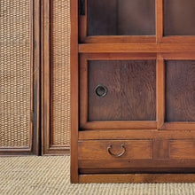 Load image into Gallery viewer, EARLY SHOWA JAPANESE CHA-TANSU CABINET
