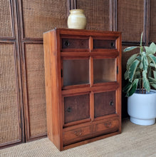 Load image into Gallery viewer, EARLY SHOWA JAPANESE CHA-TANSU CABINET
