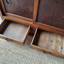 Load image into Gallery viewer, EARLY SHOWA JAPANESE CHA-TANSU CABINET
