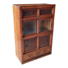 Load image into Gallery viewer, EARLY SHOWA JAPANESE CHA-TANSU CABINET
