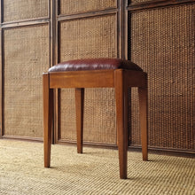 Load image into Gallery viewer, MID CENTURY VINTAGE VANITY / STORAGE STOOL

