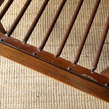 Load image into Gallery viewer, MID CENTURY VINTAGE BLACKWOOD BOOMERANG STYLE ARMCHAIR
