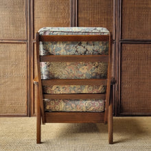Load image into Gallery viewer, MID CENTURY VINTAGE BLACKWOOD BOOMERANG STYLE ARMCHAIR
