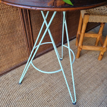 Load image into Gallery viewer, UPCYCLED RUSTIC TABLE PLANT STAND
