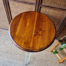 Load image into Gallery viewer, UPCYCLED RUSTIC TABLE PLANT STAND
