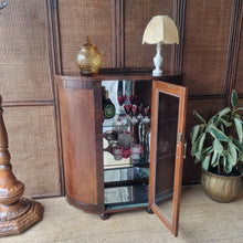 Load image into Gallery viewer, 1930s ART DECO DEMI-LUNE COCKTAIL CABINET
