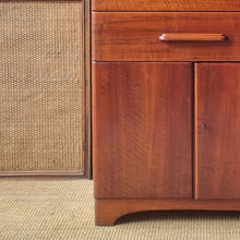 Load image into Gallery viewer, MID CENTURY SOLID MYRTLE TALLBOY CABINET
