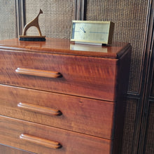 Load image into Gallery viewer, MID CENTURY SOLID MYRTLE TALLBOY CABINET

