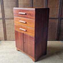 Load image into Gallery viewer, MID CENTURY SOLID MYRTLE TALLBOY CABINET

