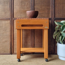 Load image into Gallery viewer, PEER SORENSEN BUTCHER'S BLOCK TROLLEY
