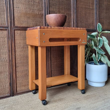 Load image into Gallery viewer, PEER SORENSEN BUTCHER'S BLOCK TROLLEY

