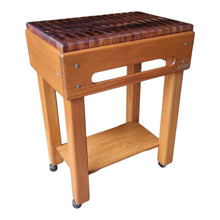 Load image into Gallery viewer, PEER SORENSEN BUTCHER'S BLOCK TROLLEY
