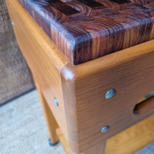 Load image into Gallery viewer, PEER SORENSEN BUTCHER'S BLOCK TROLLEY
