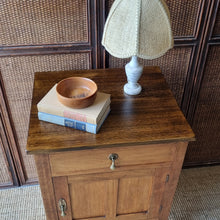 Load image into Gallery viewer, EDWARDIAN/FEDERATION POT CUPBOARD WITH DRAWER
