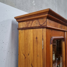 Load image into Gallery viewer, VINTAGE SOLID PINE BUREAU BOOKCASE
