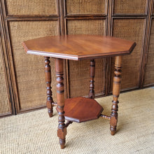 Load image into Gallery viewer, VINTAGE OCTAGONAL OCCASSIONAL TABLE
