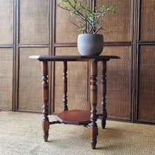 Load image into Gallery viewer, VINTAGE OCTAGONAL OCCASSIONAL TABLE
