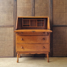 Load image into Gallery viewer, VINTAGE TASMANIAN MYRTLE F. MEYER &amp; CO SECRETAIRE
