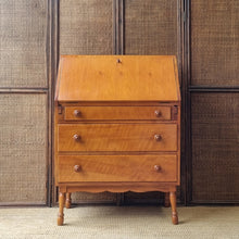 Load image into Gallery viewer, VINTAGE TASMANIAN MYRTLE F. MEYER &amp; CO SECRETAIRE
