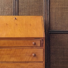 Load image into Gallery viewer, VINTAGE TASMANIAN MYRTLE F. MEYER &amp; CO SECRETAIRE
